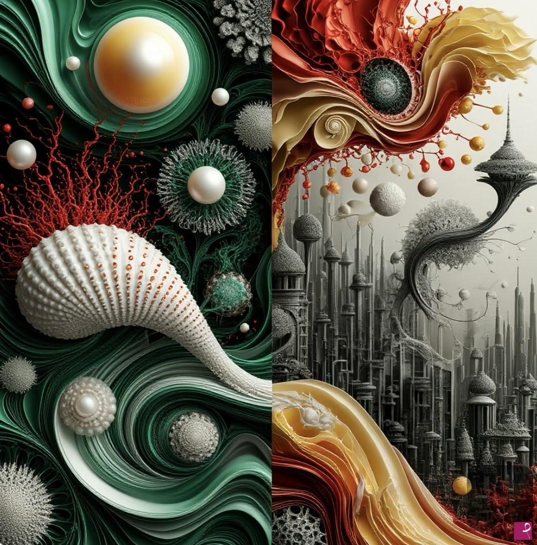 quadri in vendita online - Modern cityscape