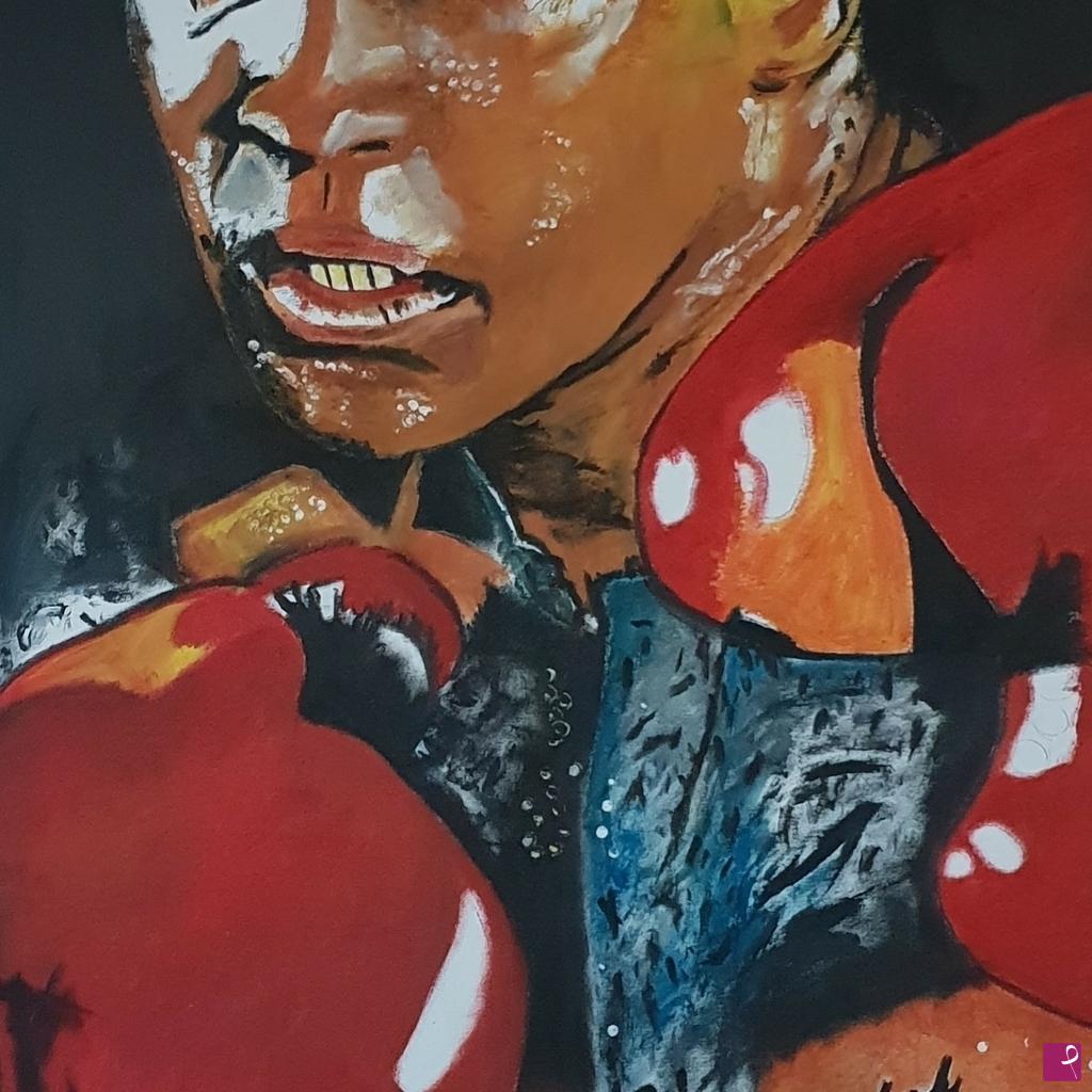 quadri in vendita online - Mohammad Ali' Cassius Clay
