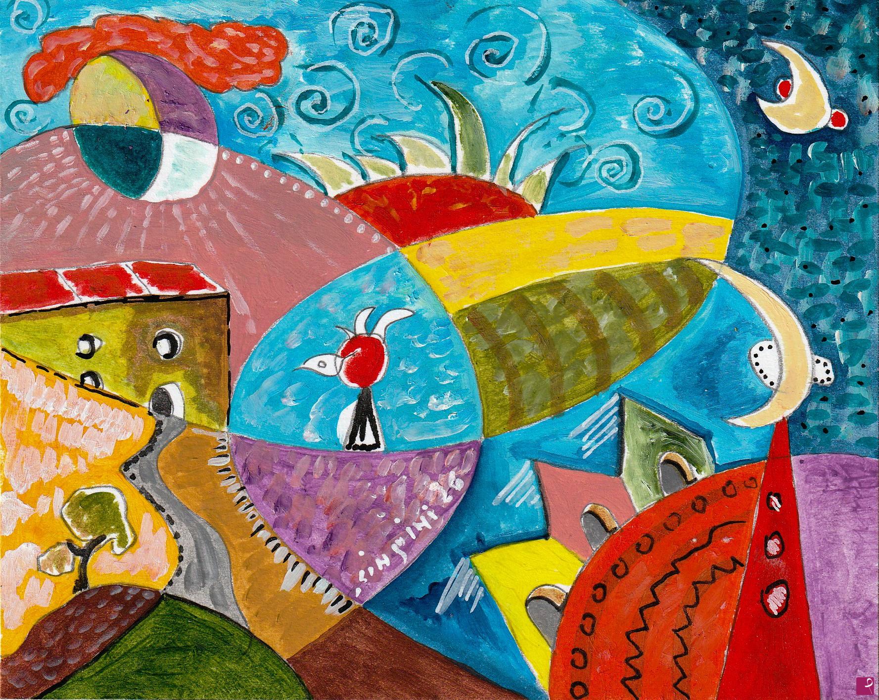 quadri in vendita online - Momenti magici nel bosco incantato IX