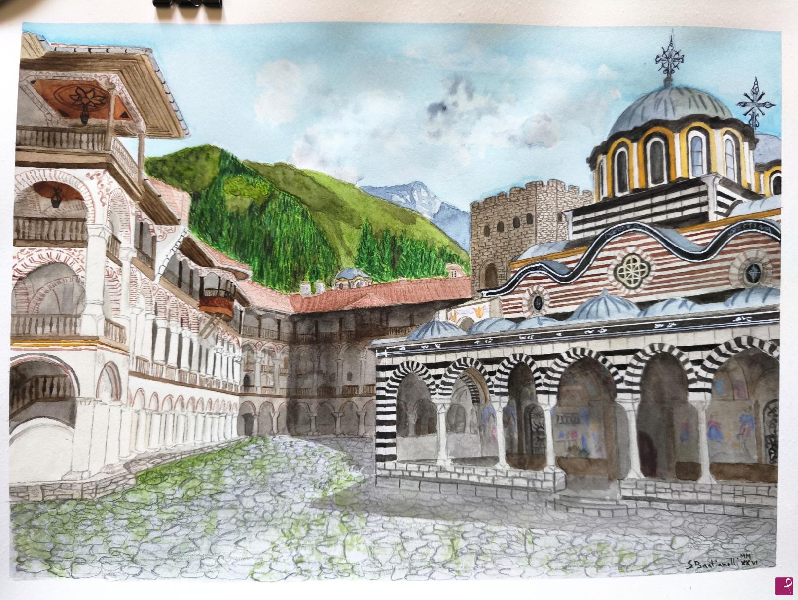 quadri in vendita online - Monastero di Rila