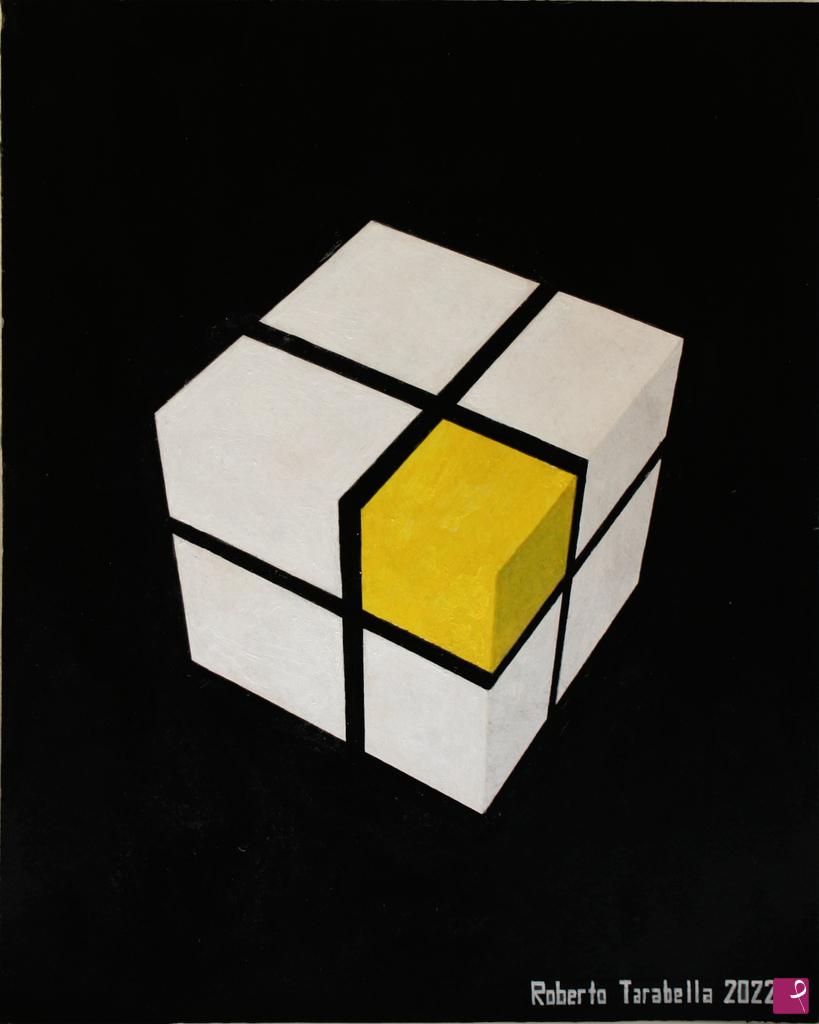 quadri in vendita online - Mondrian in 3D 2