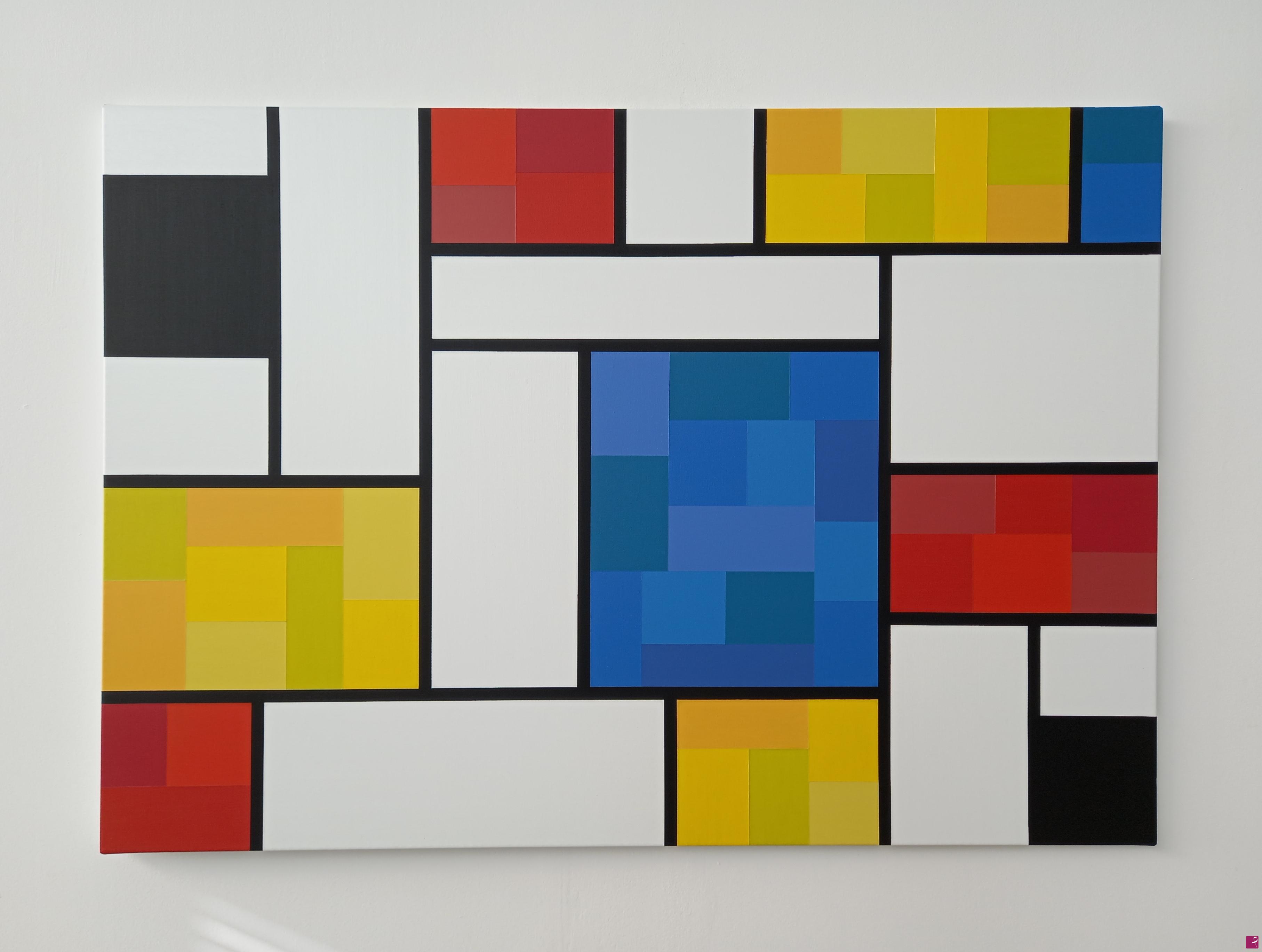 quadri in vendita online - Mondrian's nuances