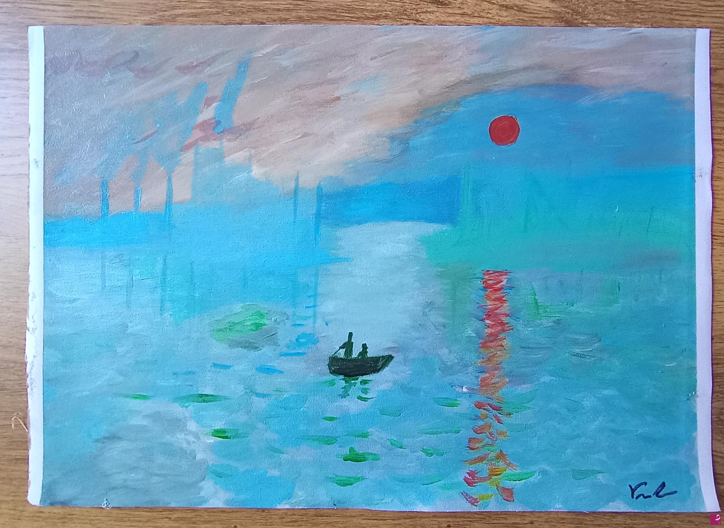 quadri in vendita online - Monet tribute