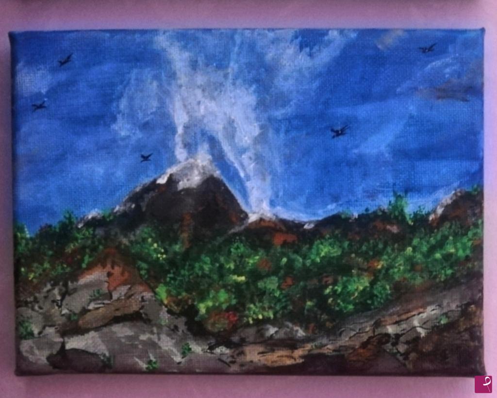 quadri in vendita online - "Mongibello" 