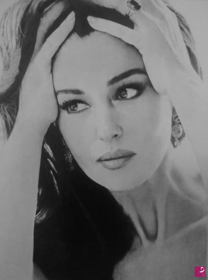 quadri in vendita online - Monica Bellucci