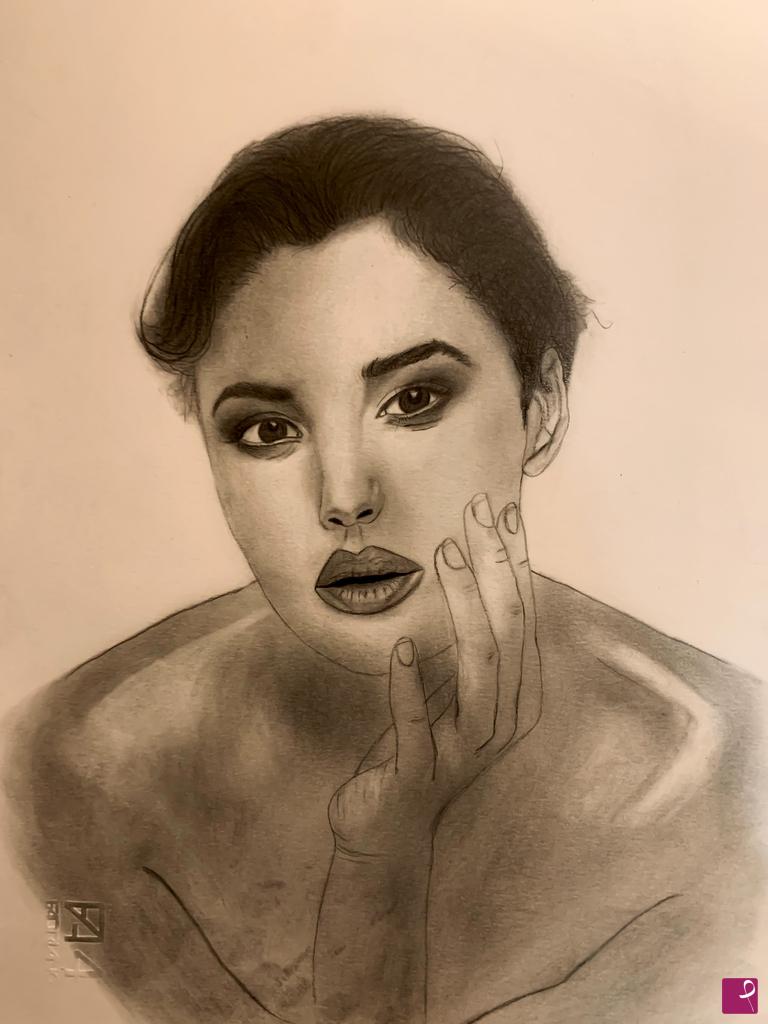 quadri in vendita online - Monica Bellucci