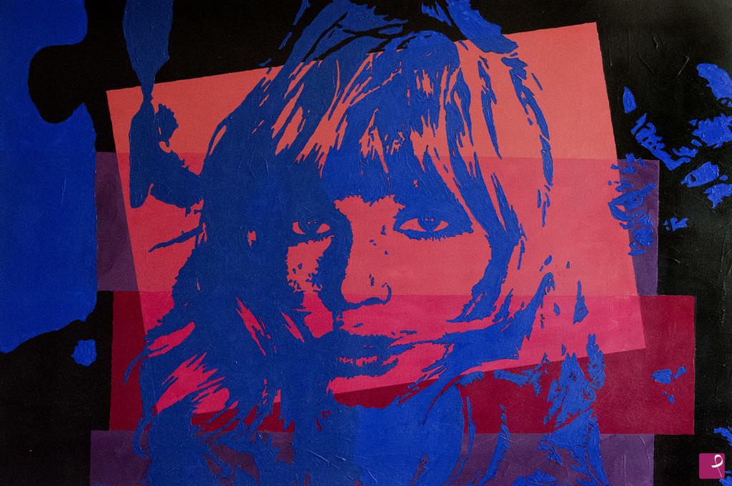 quadri in vendita online - Monica Vitti