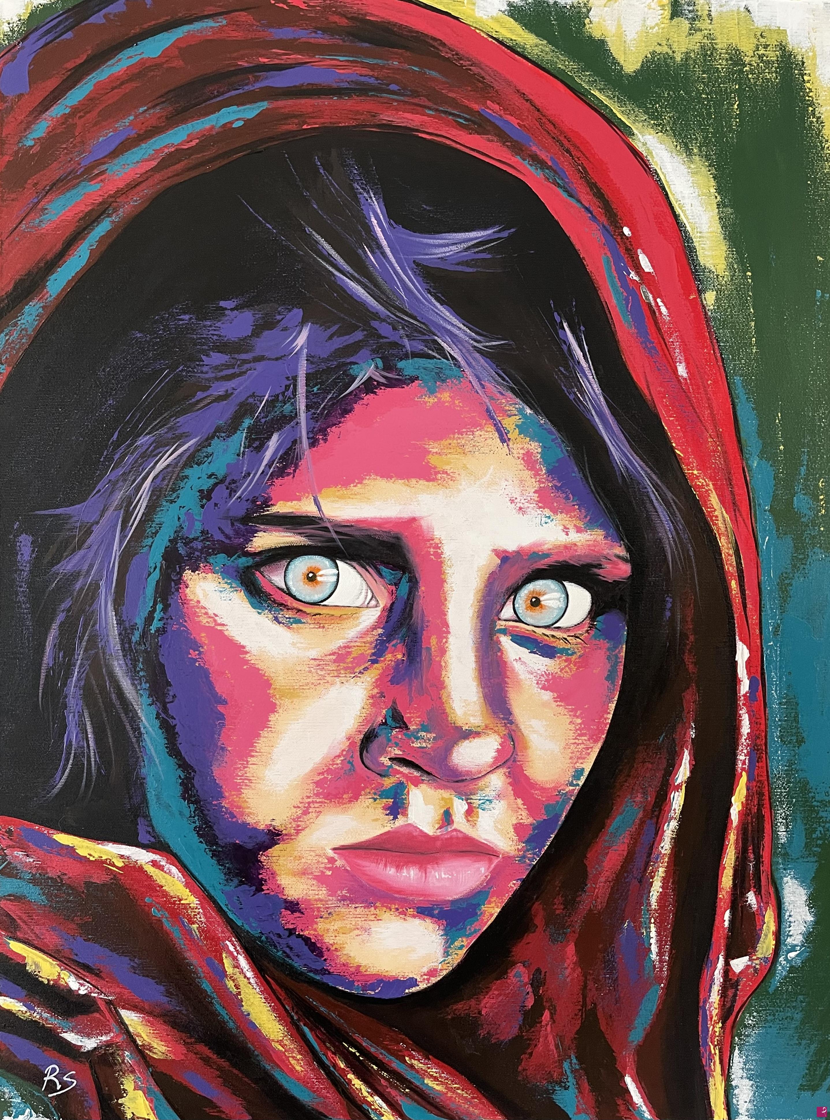 quadri in vendita online - Monna Lisa Afghana 