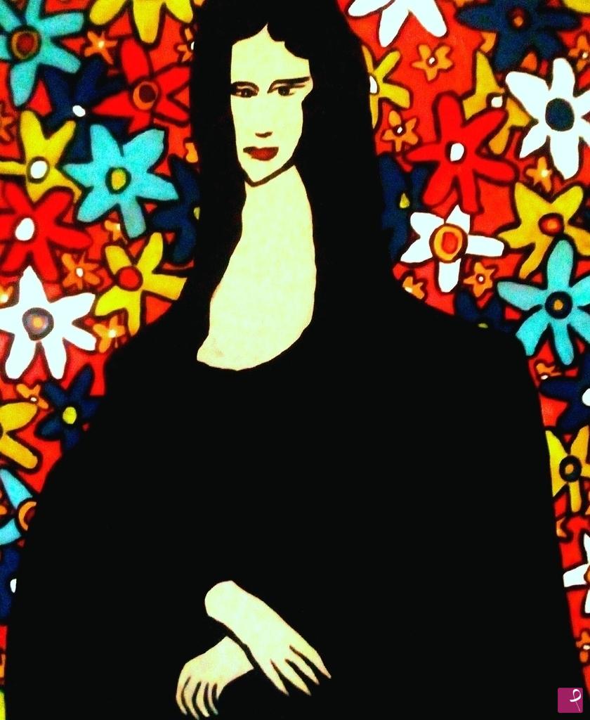 quadri in vendita online - MONNA LISA SMILE (LA GIOCONDA)