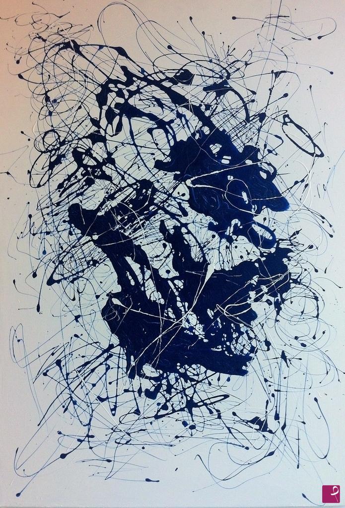 quadri in vendita online - Monocromo Blu 