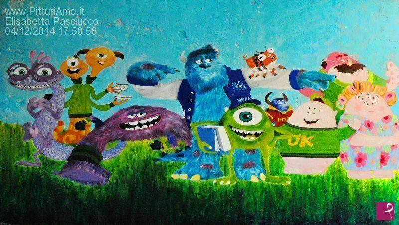 quadri in vendita online - Monsters University
