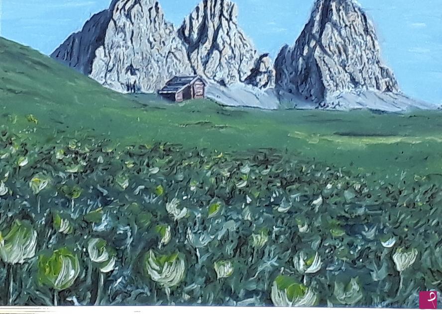 quadri in vendita online - Montagne