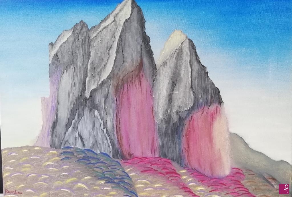 quadri in vendita online - Montagne sospese