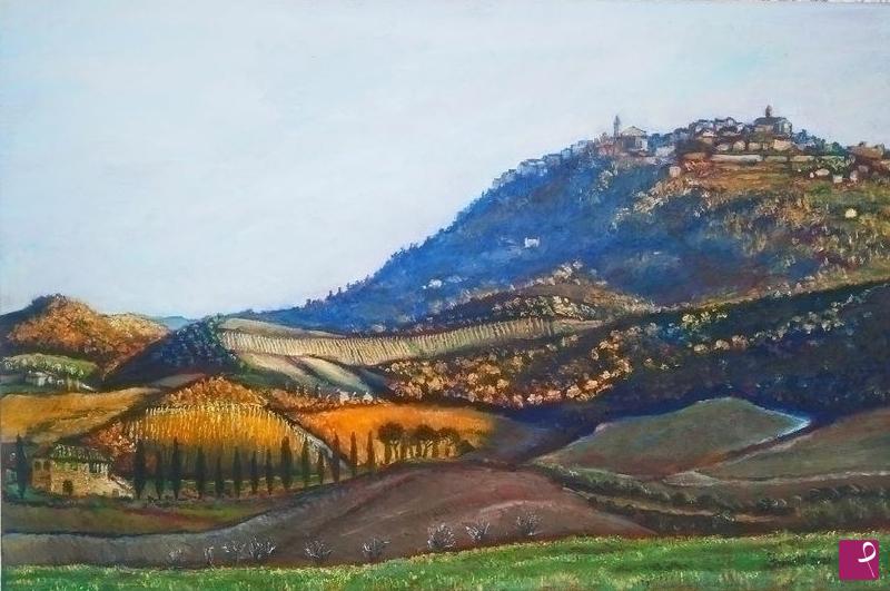 quadri in vendita online - Montalcino