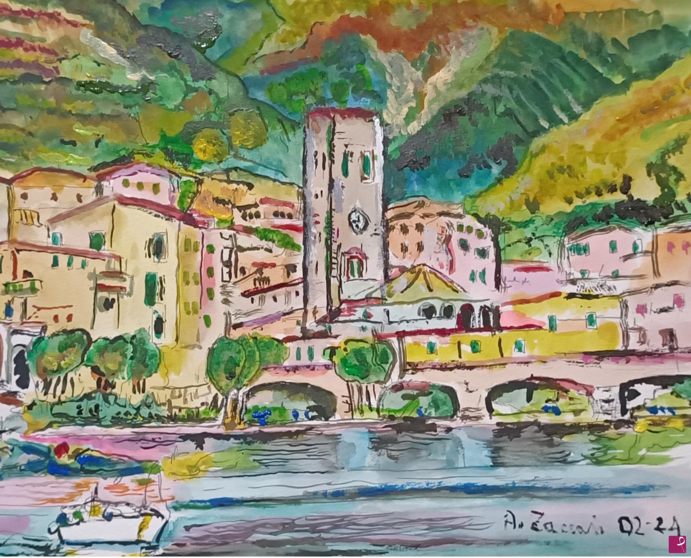 quadri in vendita online - MONTEROSSO (5 TERRE)