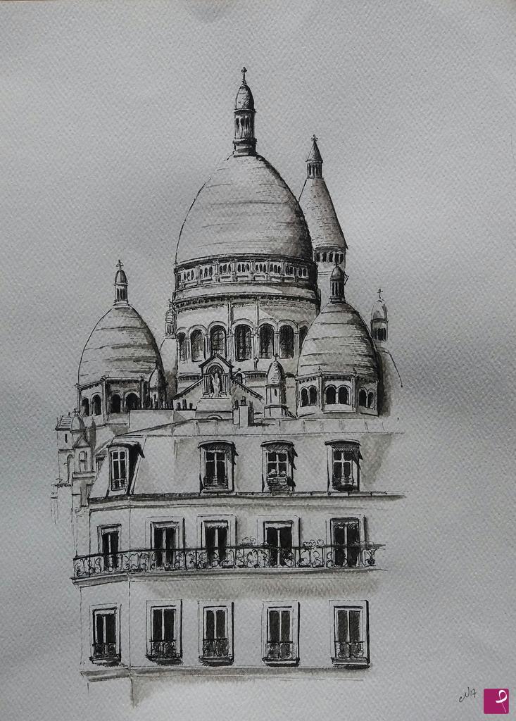quadri in vendita online - Montmartre 