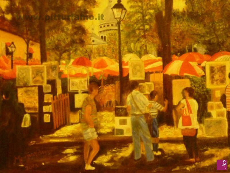 quadri in vendita online - MONTMARTRE