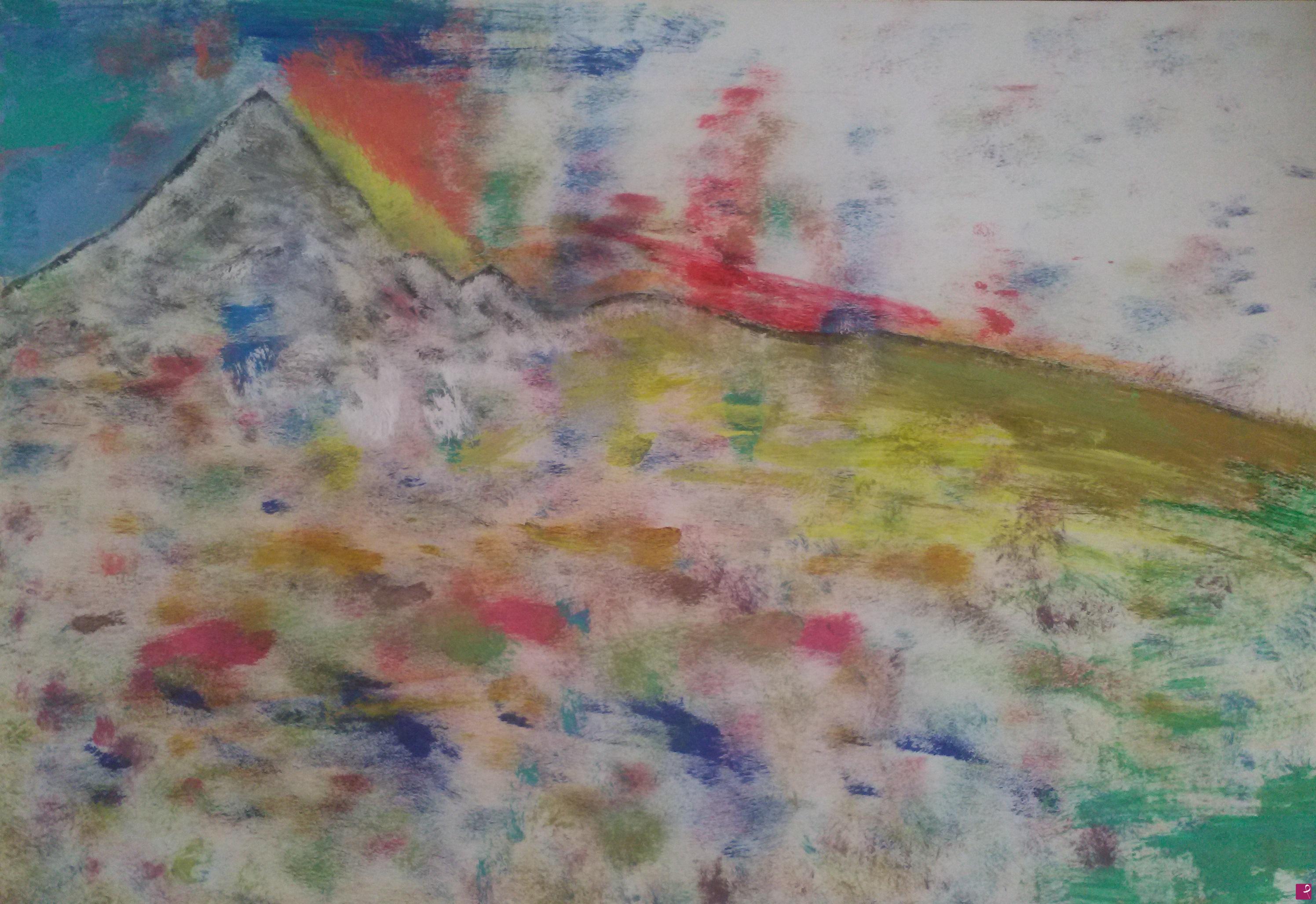 quadri in vendita online - Monviso Abstract Colours