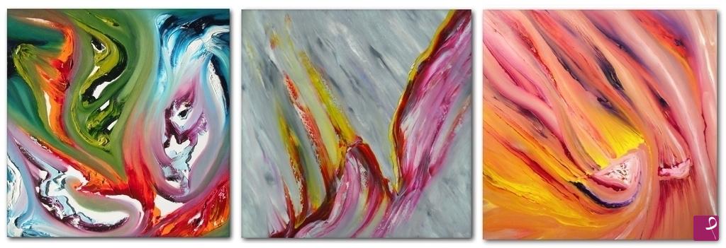 quadri in vendita online - Moods, Triptych, n° 3 Opere