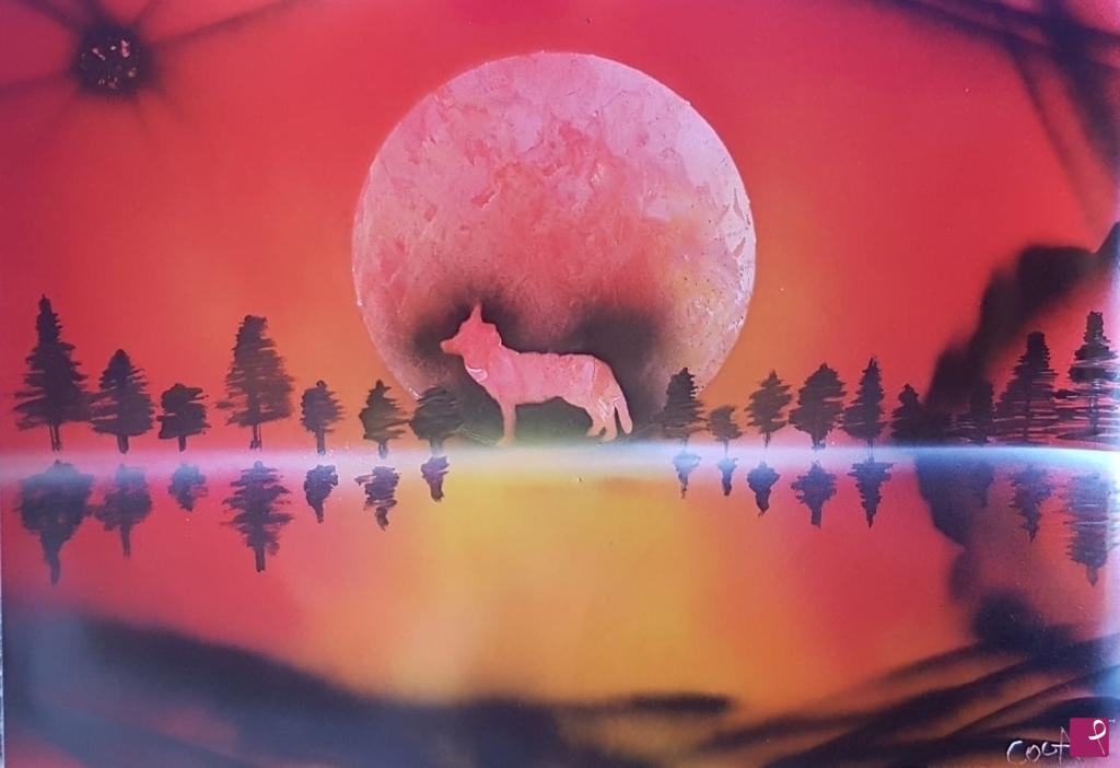 quadri in vendita online - Moon 