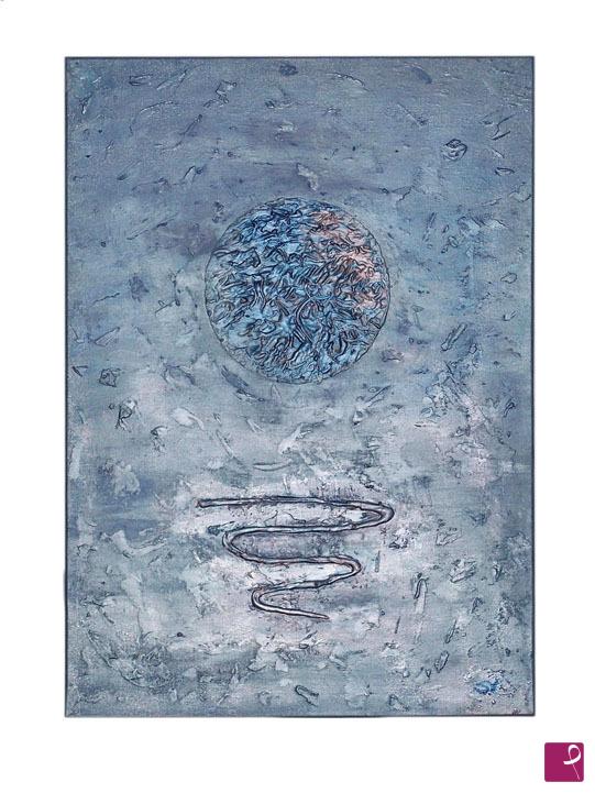 quadri in vendita online - moon landscape