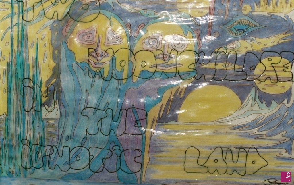 quadri in vendita online - MOONCHILDREN IN THE HYPNOTIC LAND