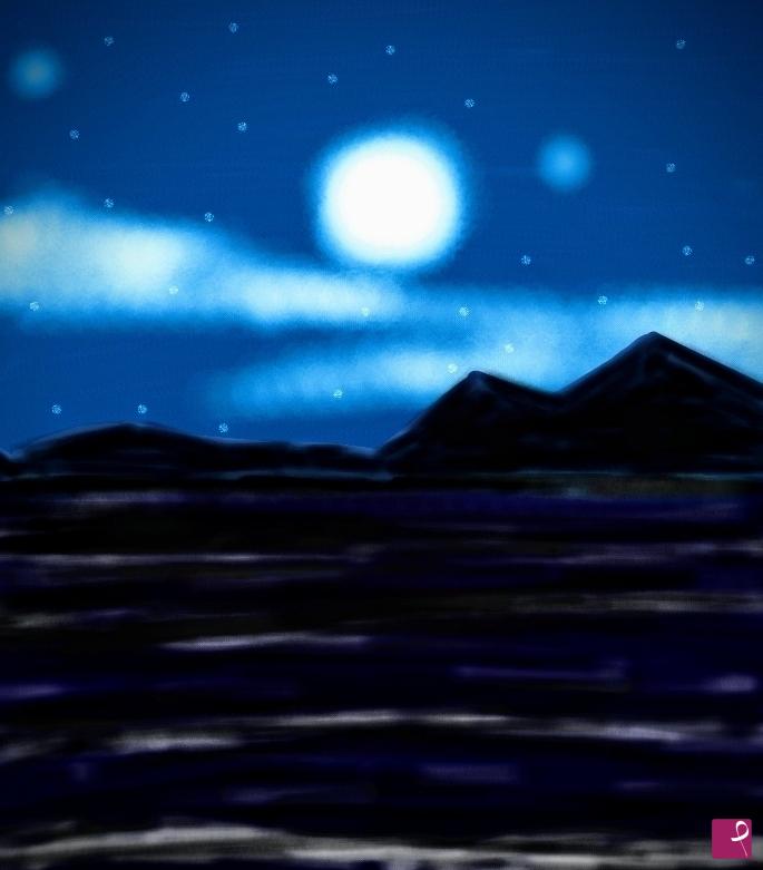 quadri in vendita online - MOONLIGHT