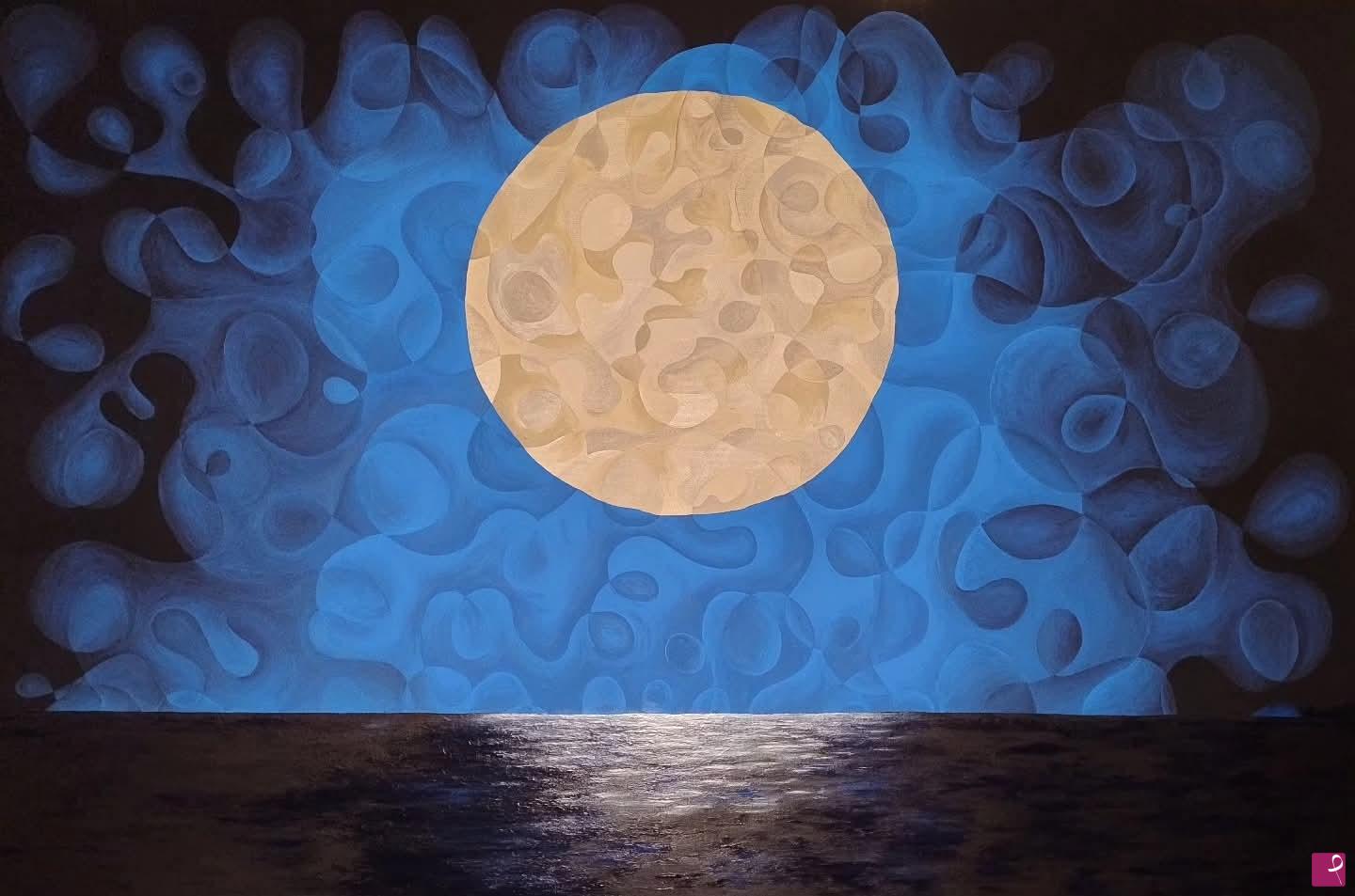quadri in vendita online - Moonlight
