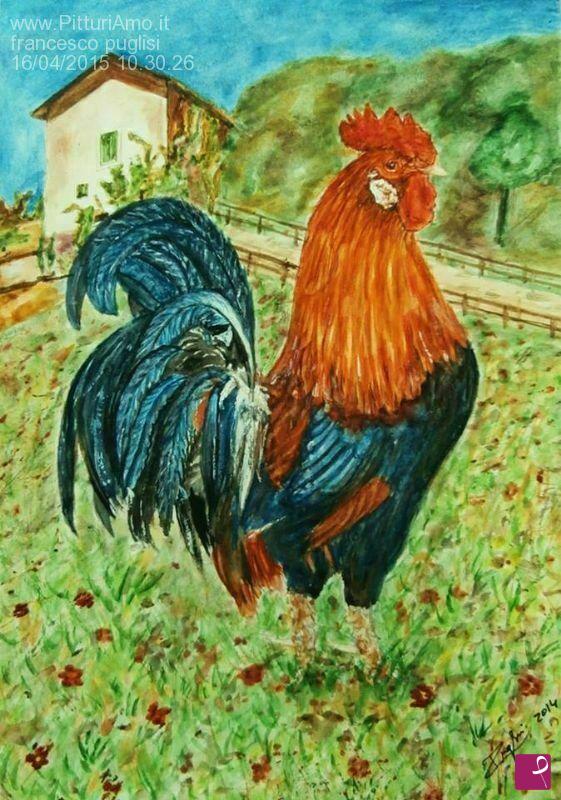 quadri in vendita online - Morandi e il gallo siculo