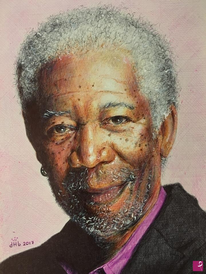 quadri in vendita online - Morgan Freeman