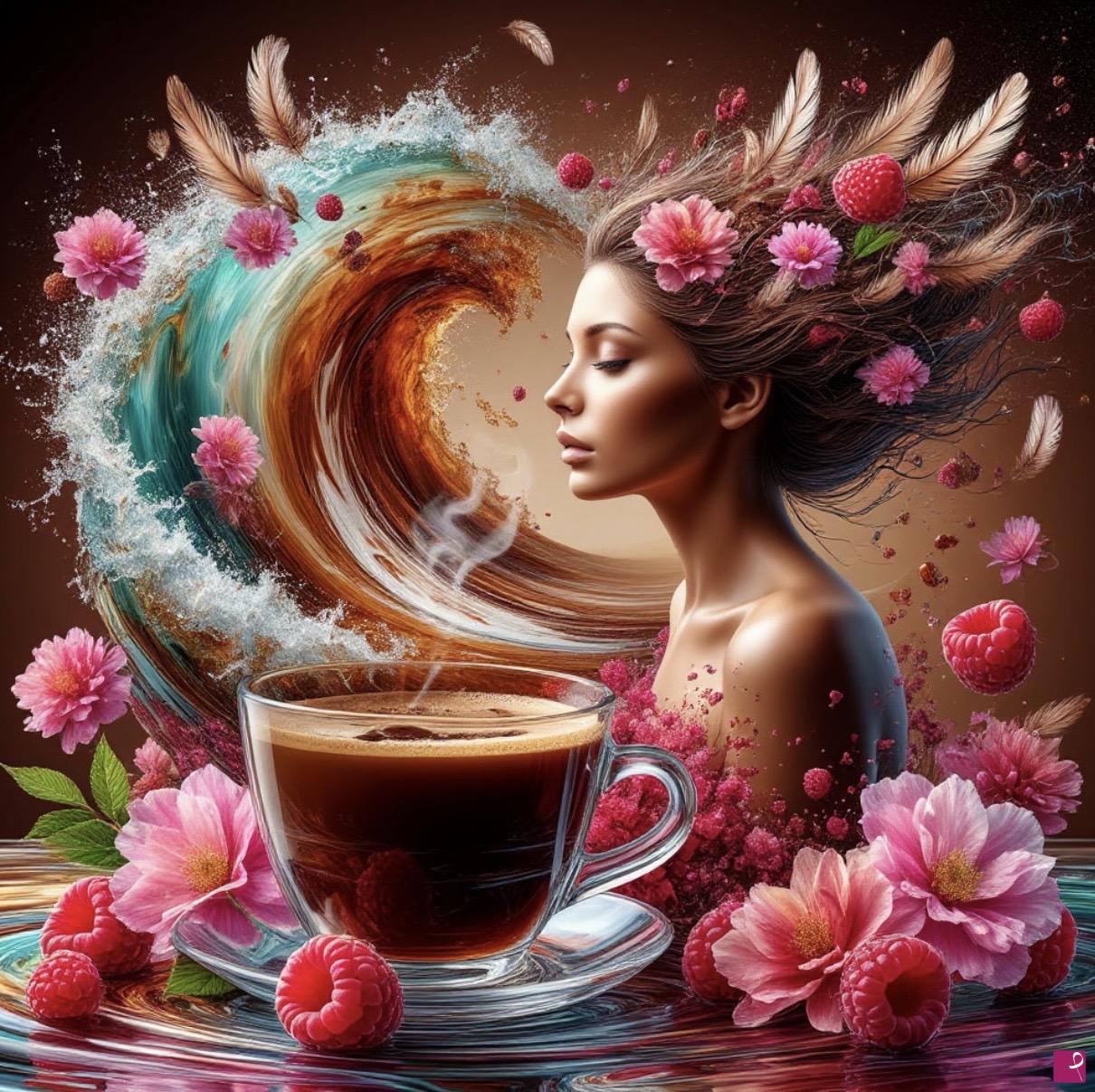 quadri in vendita online - Morning coffee