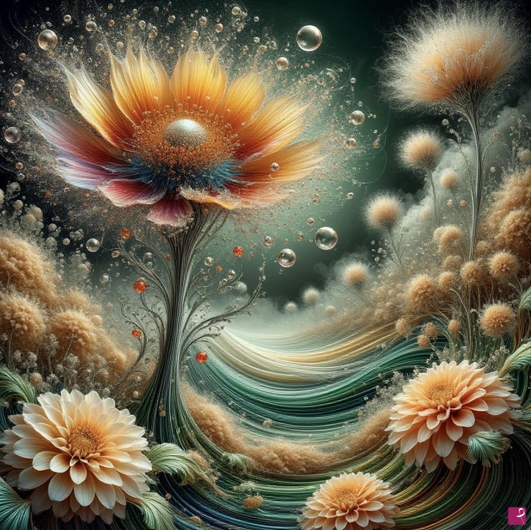 quadri in vendita online - Morning flowers