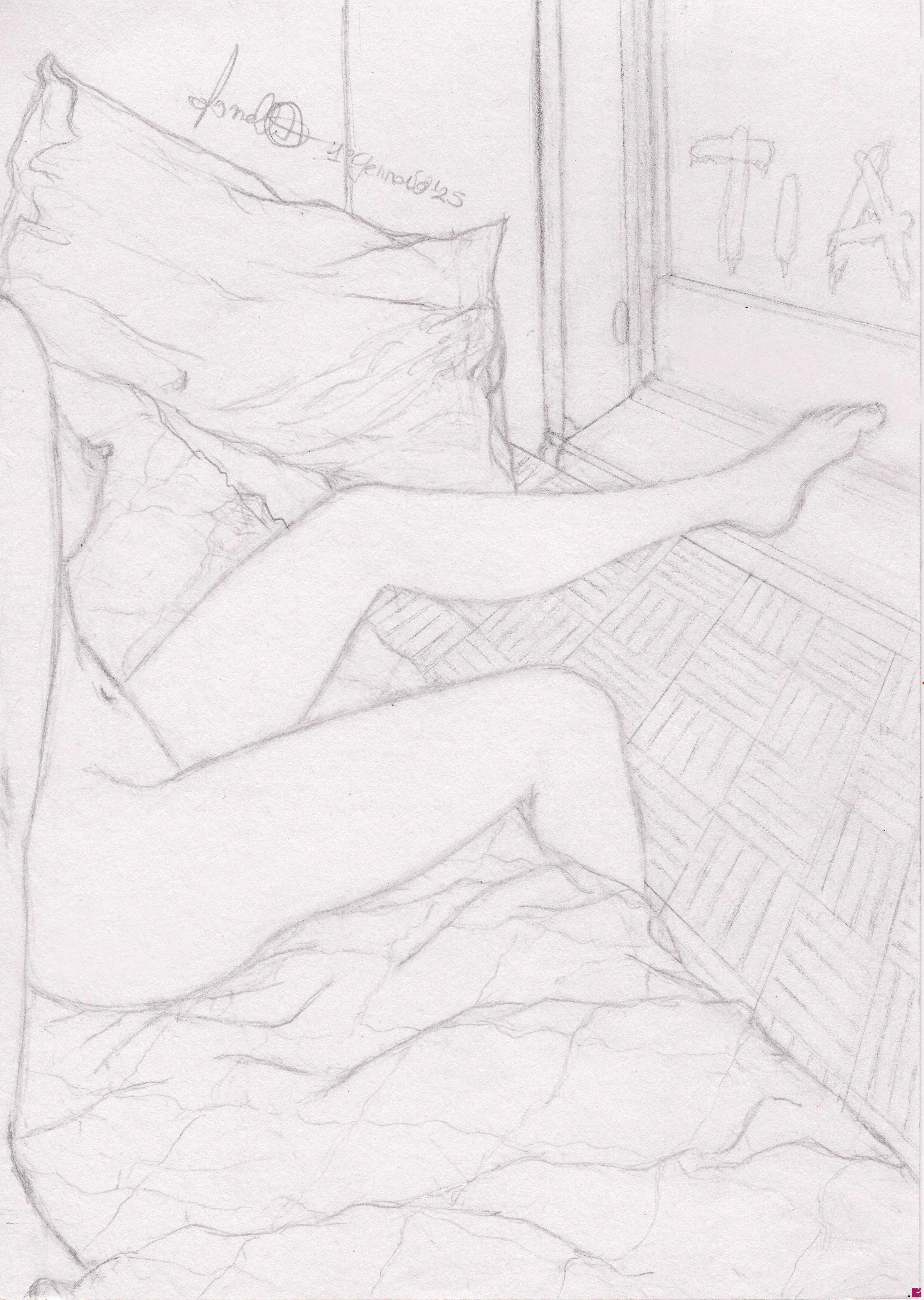quadri in vendita online - Morning Love - Rumpled beds and fogged-up windows.