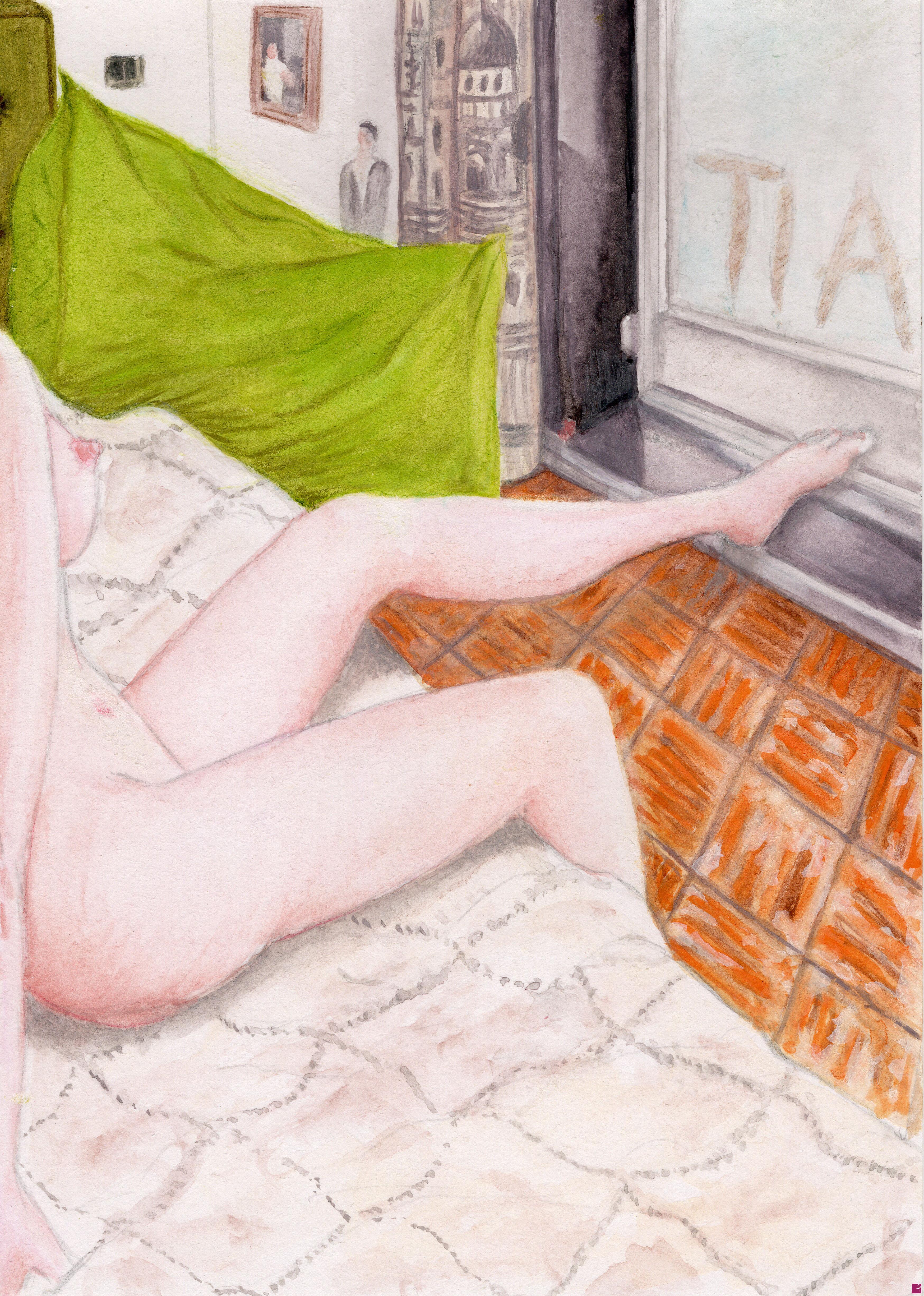 quadri in vendita online - Morning Love - Rumpled beds and fogged-up windows.