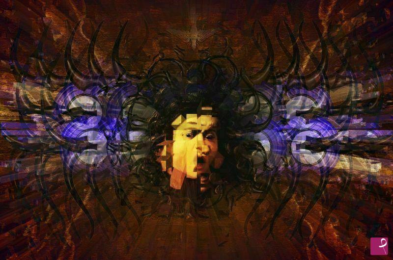 quadri in vendita online - morte del gorgone