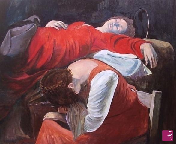 quadri in vendita online - Morte della Madonna