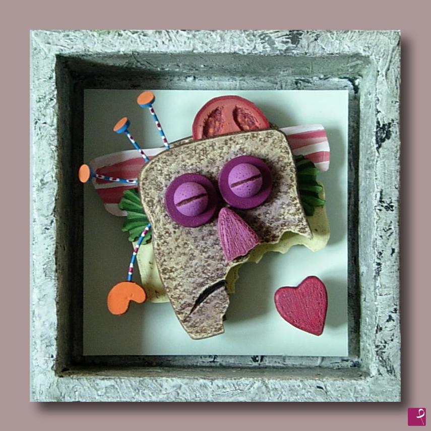 quadri in vendita online - morte di un toast