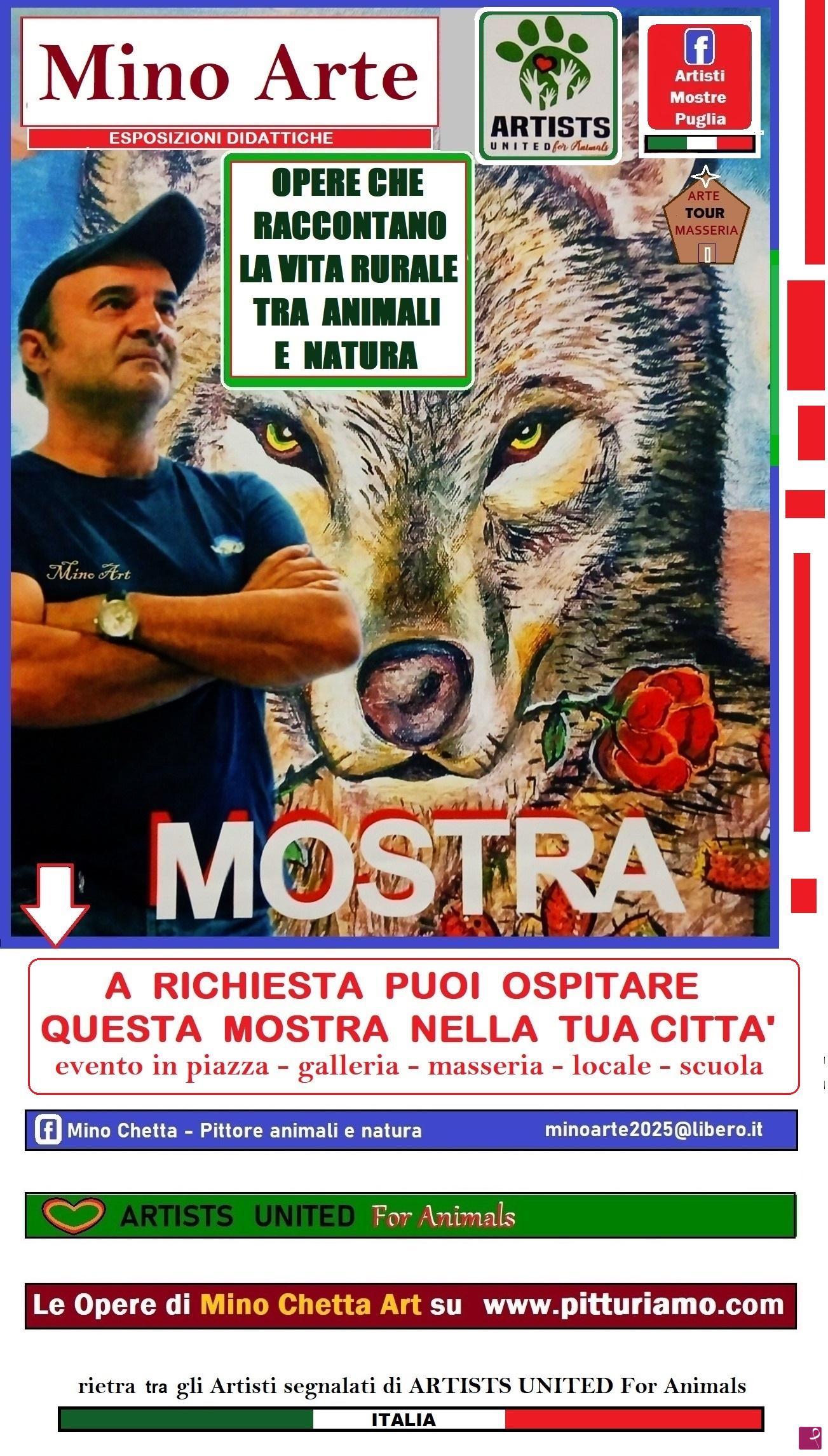 quadri in vendita online - MOSTRA ITINERANTE ANIMALI NELLA TUA CITTA' 