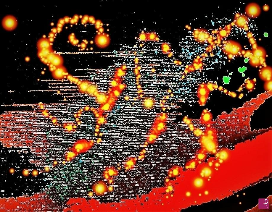 quadri in vendita online - motociclista di notte