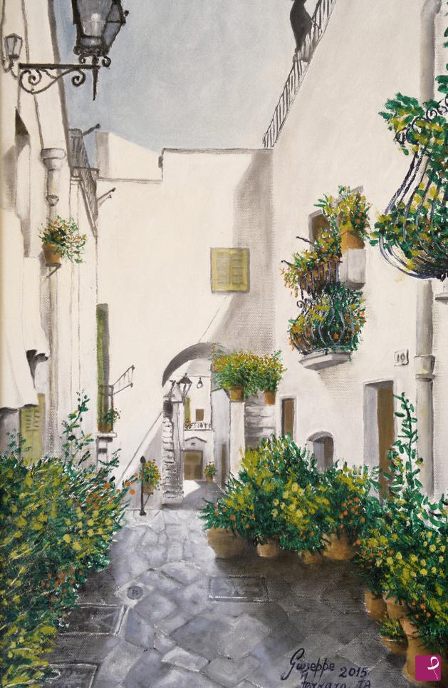 quadri in vendita online - Mottola Città vecchia