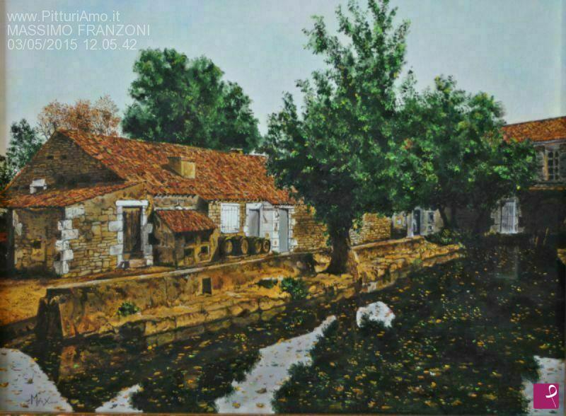 quadri in vendita online - Moulin a eau