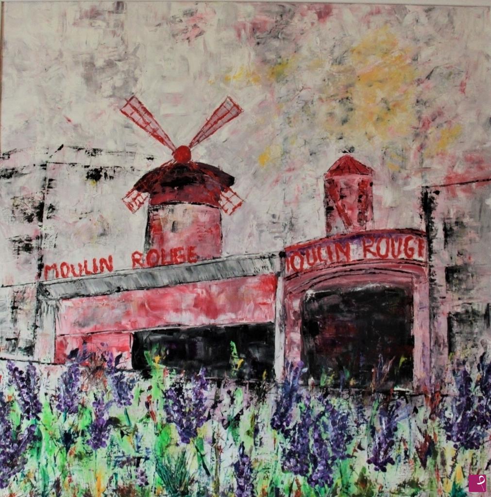 quadri in vendita online - Moulin rouge - Parigi