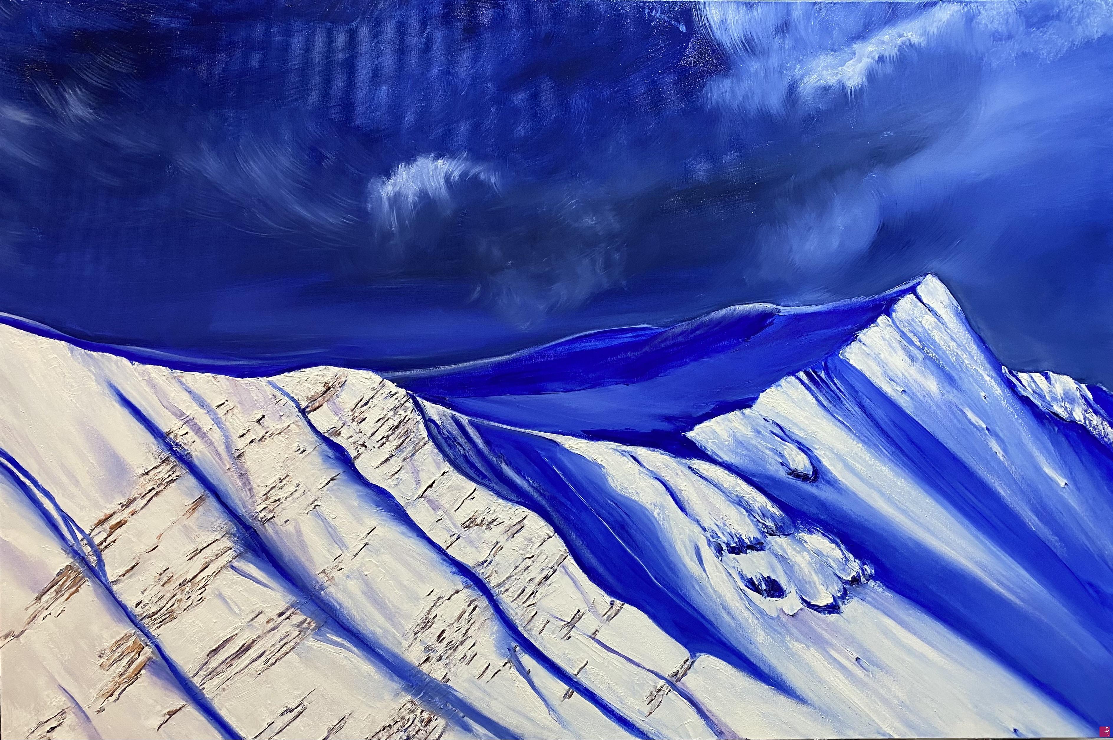 quadri in vendita online - Mount Everest the Dead Zone