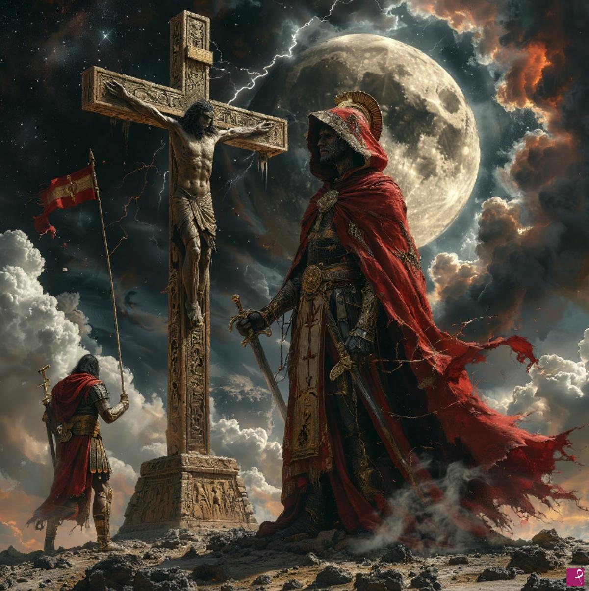 quadri in vendita online - Mount Golgotha