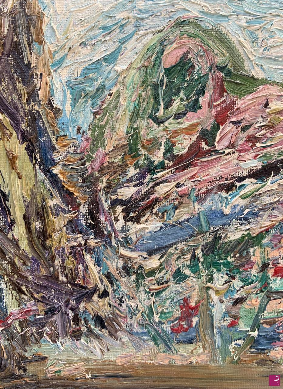 quadri in vendita online - MOUNTAIN AND VALLEY ( MONTAGNA E VALLE )