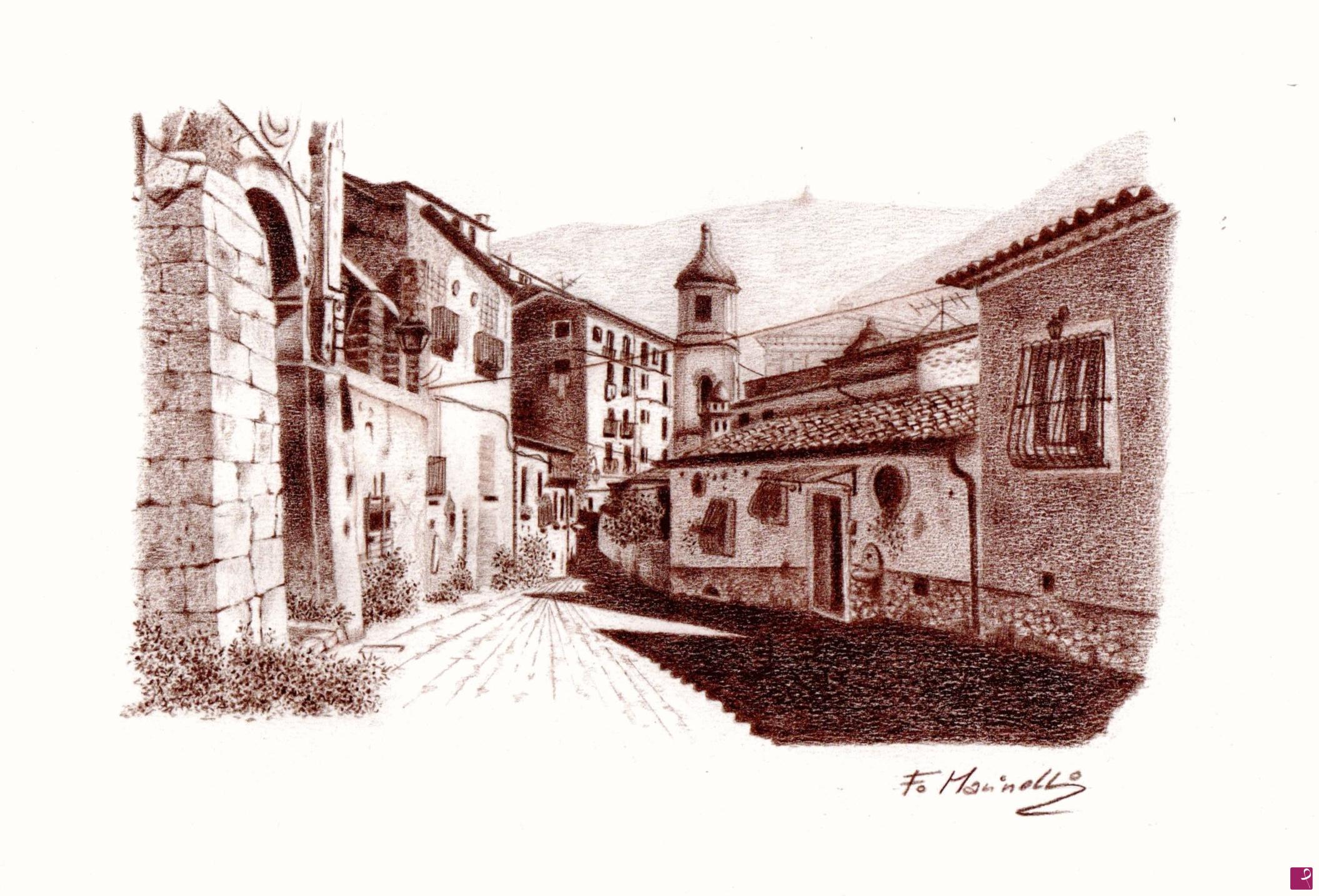 quadri in vendita online - Mountain village