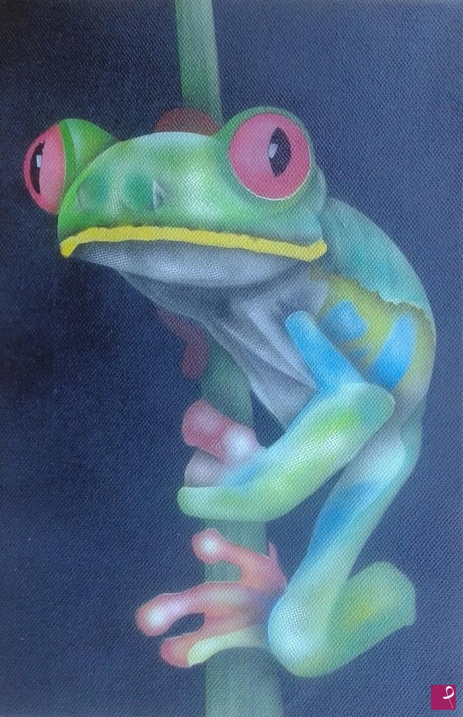 quadri in vendita online - Mr. Frog