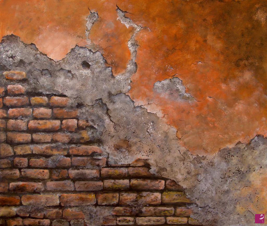 quadri in vendita online - Muro antico