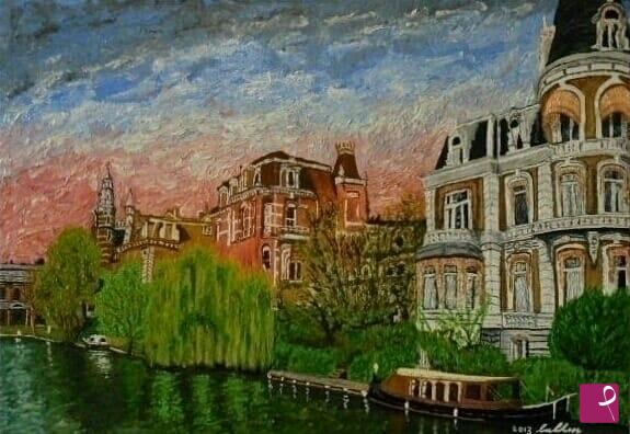quadri in vendita online - Museumbrug  Amsterdam 