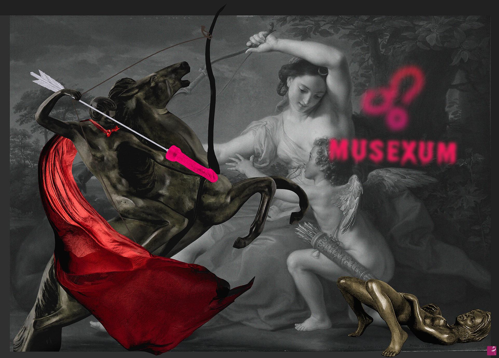 quadri in vendita online - Musexum (Spin-off de L'Arciere Erotico) - Edizione Limitata a 200